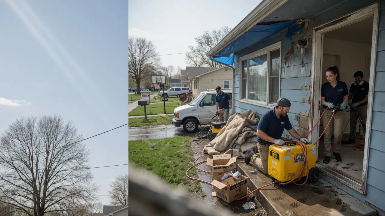 Basement Flood Cleanup in Windfall, IN near me